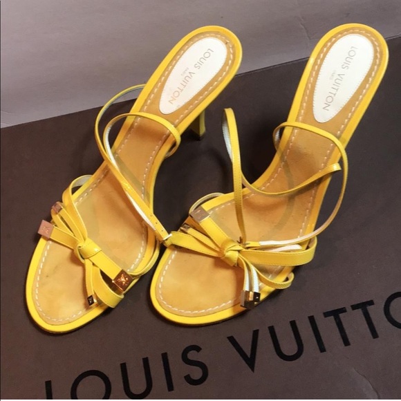 Louis Vuitton Strappy Heels Sandals Shoes Heels - Picture 2 of 7